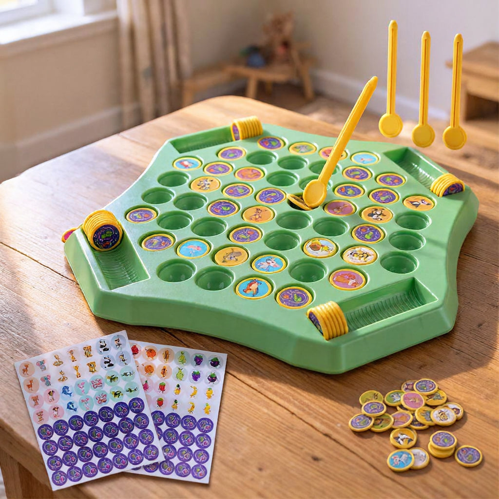 Animal Memory Chess Game Montessori Matching Puzzle Board Game