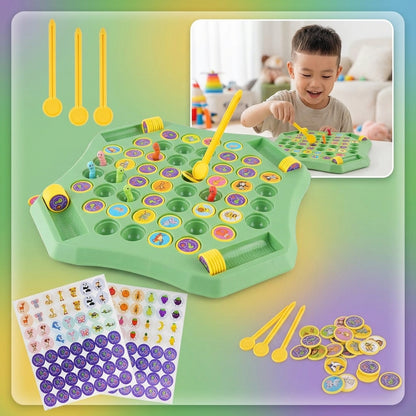 Animal Memory Chess Game Montessori Matching Puzzle Board Game